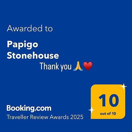 Vila Papigo Stonehouse Exteriér fotografie
